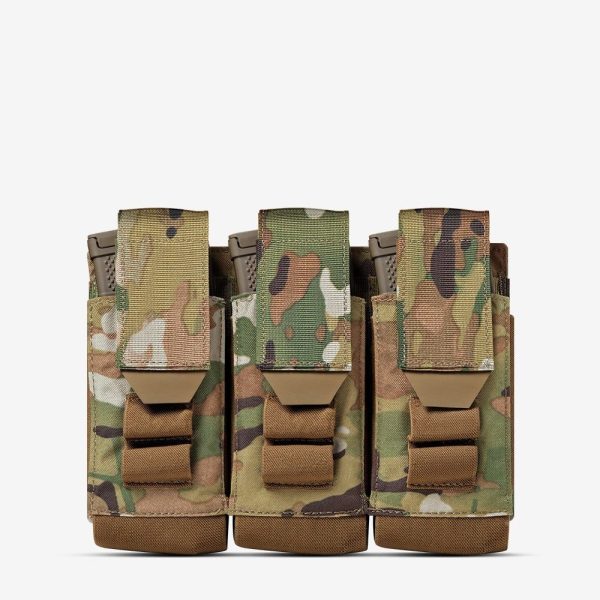 AR500 Armor Multi-Caliber Rifle Magazine Triple Pouch For Cheap - Image 4