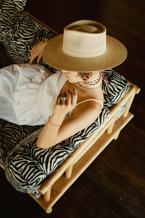 Jo Panama Straw Rancher Hat - Catalina Sand Supply - Image 2