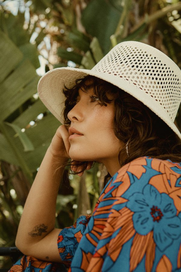 Lopez Panama Straw Bucket Hat - Catalina Sand Cheap - Image 5