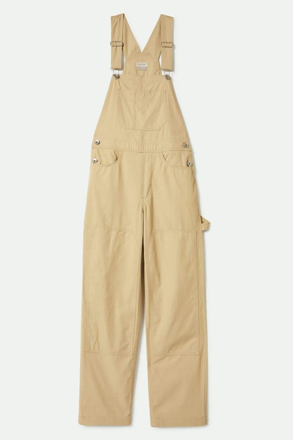 Utility Overall - Pale Khaki Fashion - Image 2