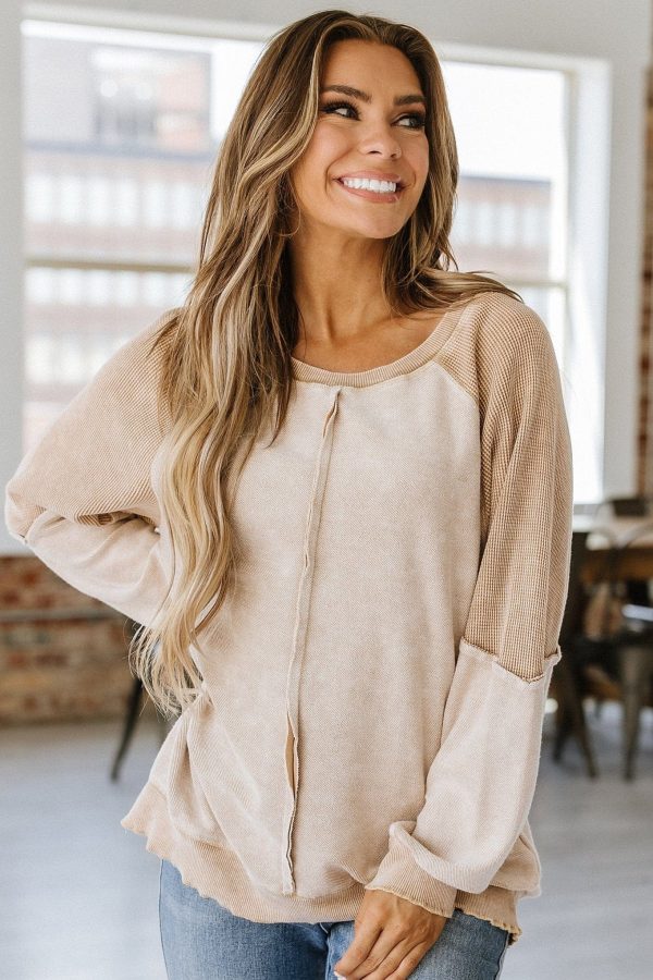 Max Exposed Seam Sweatshirt | DROPSHIP Sale - Image 2