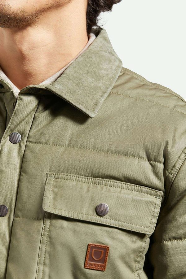Cass Waxed Canvas Jacket - Olive Surplus Supply - Image 3