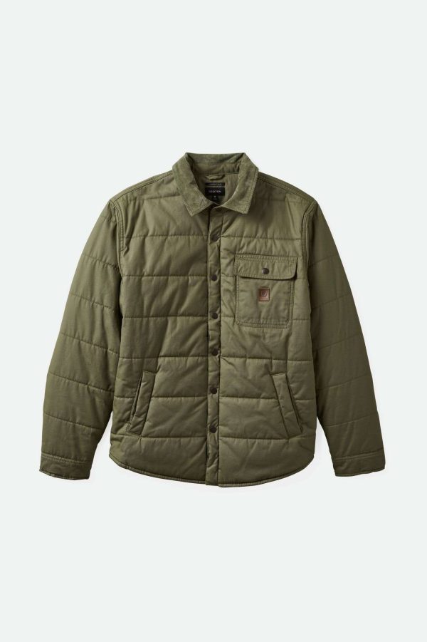 Cass Waxed Canvas Jacket - Olive Surplus Supply
