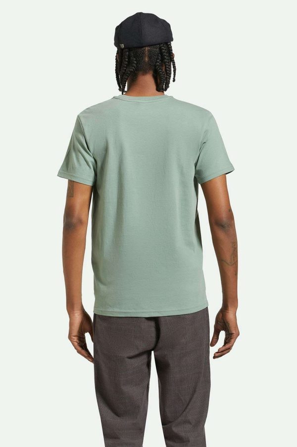 Premium Cotton S S Tailored T-Shirt - Laurel Wreath on Sale - Image 3