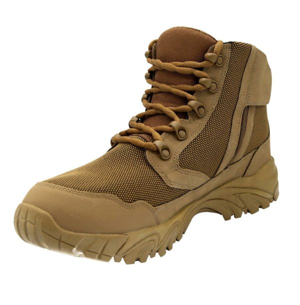 ALTAI Brown Hiking Waterproof Side Zip 6  Boots (MFH200-ZS) Fashion - Image 2