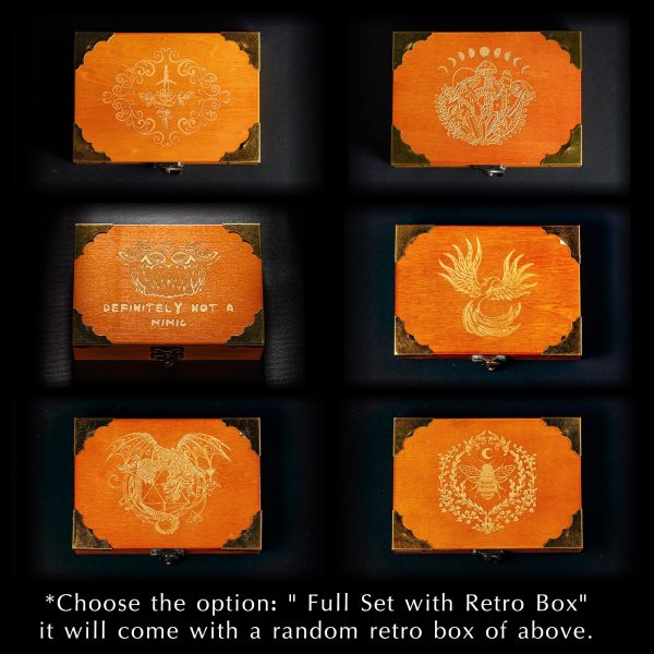 Orange Sand Liquid Core Resin DnD D&D Dice Set Hot on Sale - Image 5