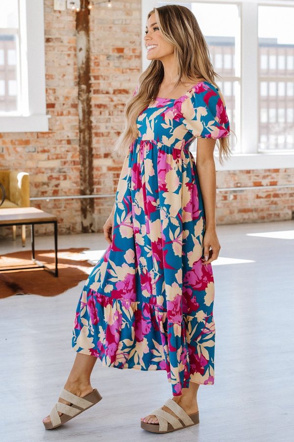 Weaver Floral Maxi Dress | DROPSHIP For Cheap - Image 4