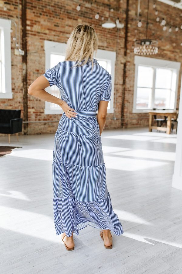Grover Button Front Maxi Dress Fashion - Image 5