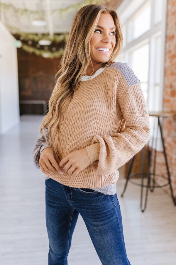 Sydney Color Block Chunky Sweater | DROPSHIP Cheap - Image 2