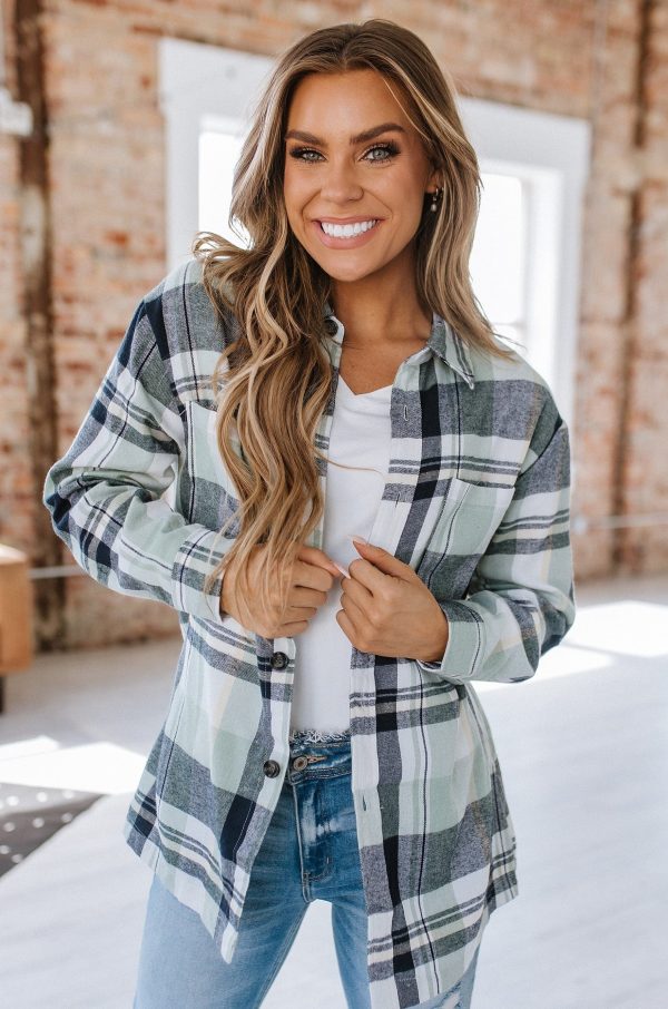 Lilliana Flannel Button Up | S-2XL | PRE ORDER on Sale - Image 2
