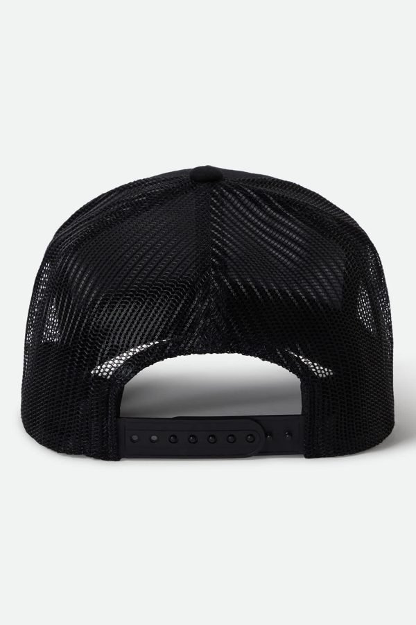 Gibson Netplus Trucker Hat - Black Black Online Hot Sale - Image 2