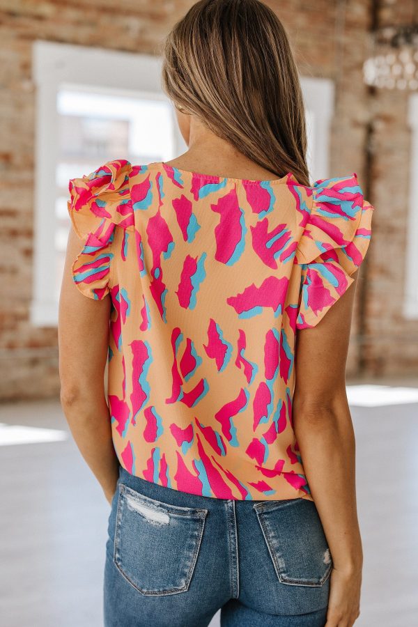 Rubio Abstract Print Blouse Discount - Image 5