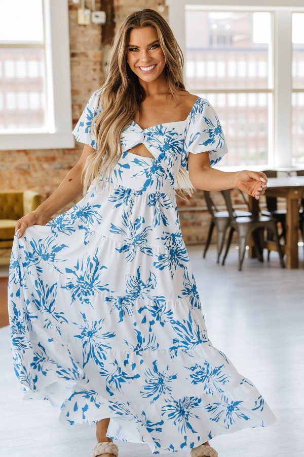 Rumi Bubble Sleeve Maxi Dress | DROPSHIP For Discount