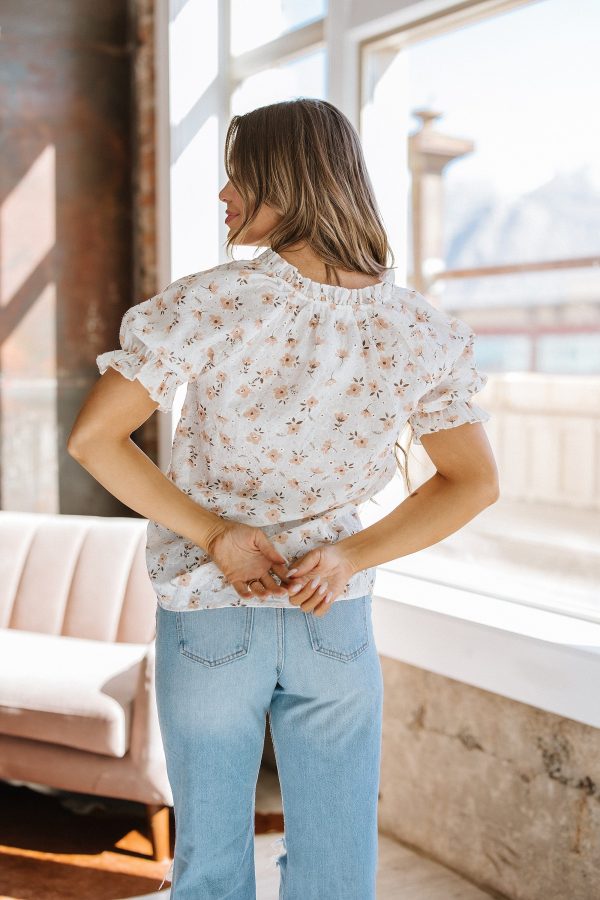 Sparrow Floral Eyelet Blouse | DROPSHIP Cheap - Image 4