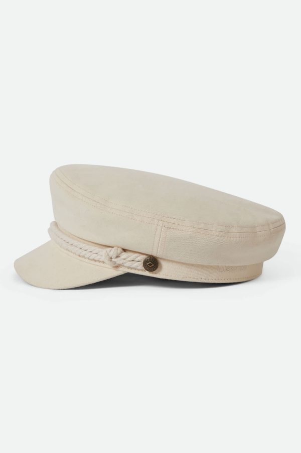 Fiddler Fisherman Cap - Egret White Online now - Image 5