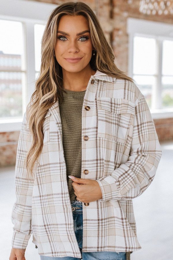 Jojo Plaid Jacket | DROPSHIP on Sale