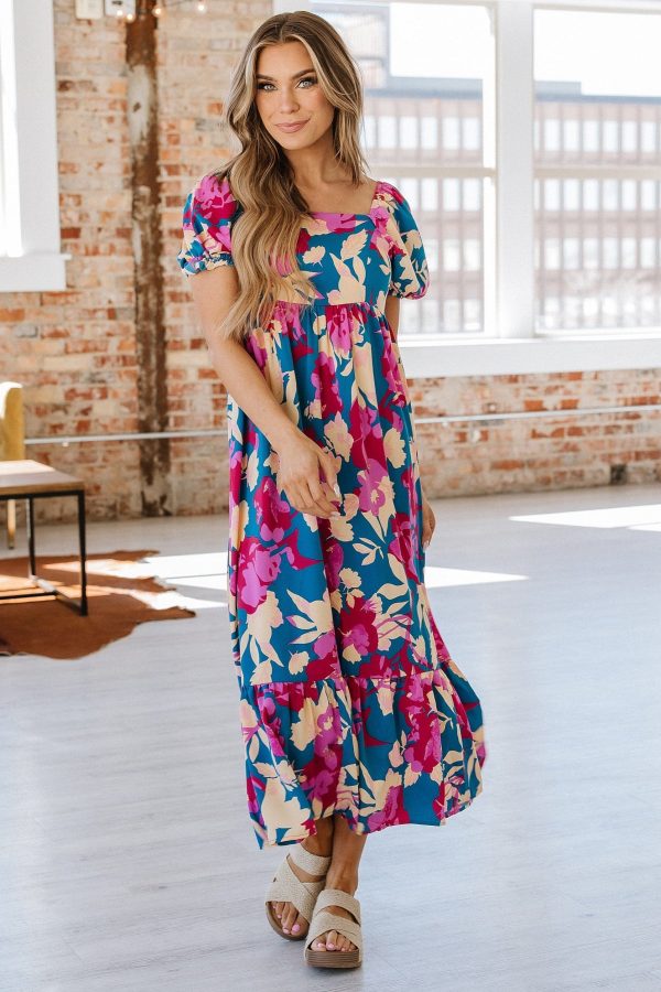 Weaver Floral Maxi Dress | DROPSHIP For Cheap - Image 3