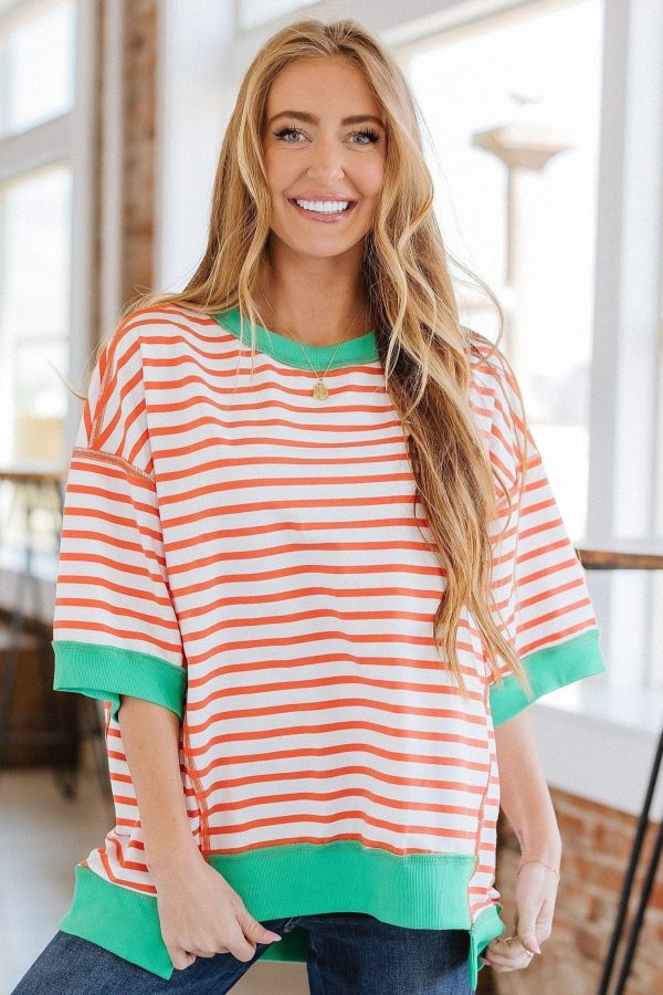 Wanda Colorblock Striped Tunic | DROPSHIP For Sale