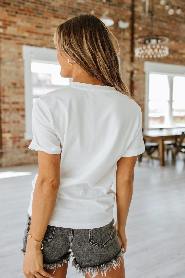 Bowknot Graphic Crew Neck Tee | DROPSHIP Online - Image 4