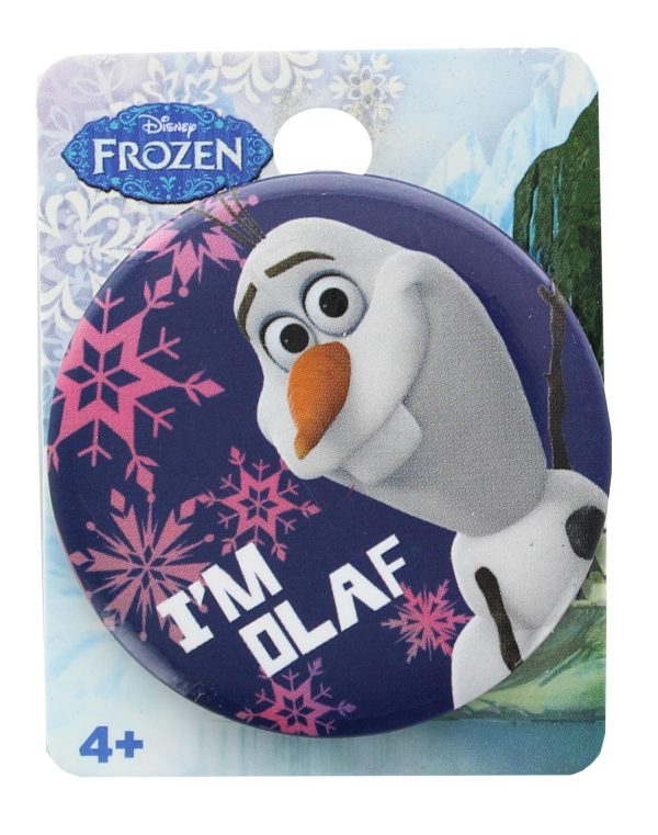 Disney s Frozen 1.5  Button:  I m Olaf  Online Hot Sale