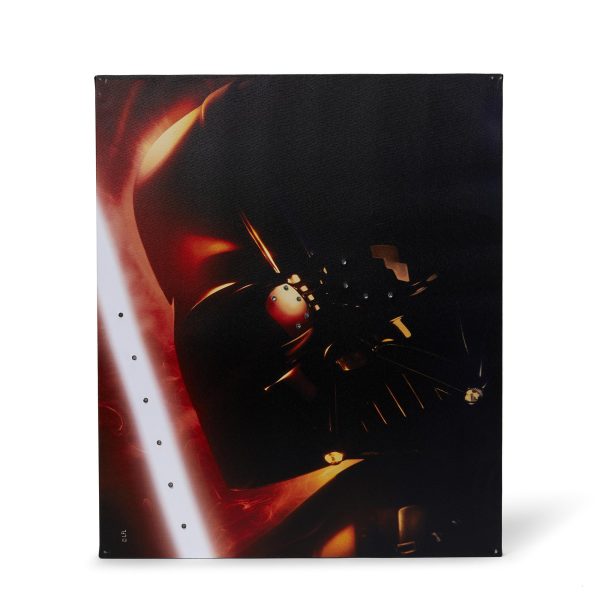 Star Wars Illuminated Canvas Art - 23.9”x19.9” - Darth Vader Sale