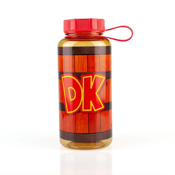 EXCLUSIVE Donkey Kong Water Bottle | Designed to Look Like DK s Barrel | 24 Oz. Online Hot Sale - Image 2