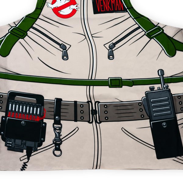 Ghostbusters Cooking Apron | Peter Venkman s Uniform Grill Apron | 100% Cotton Online - Image 3