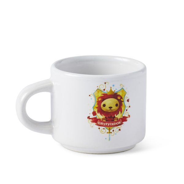 Harry Potter Hogwarts House Gryffindor Ceramic Mini Mug - 2.67”L x 2”H Online - Image 2
