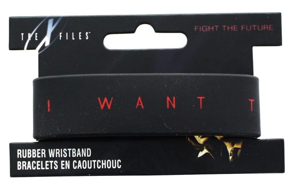 The X Files  I Want to Believe  Rubber Wristband Online Sale - Image 3