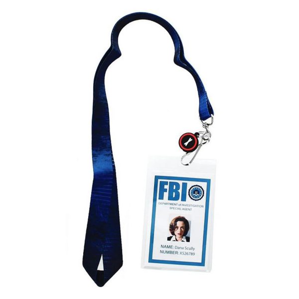 The X-Files Dana Scully ID Lanyard with Charm on Sale