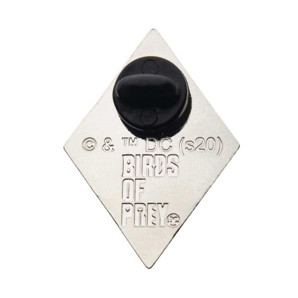 Birds of Prey Harley Quinn Diamond Logo Enamel Collector Pin For Cheap - Image 3
