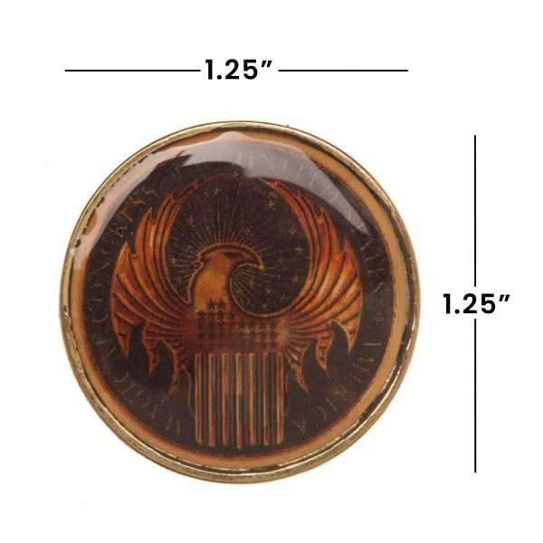 Fantastic Beasts And Where To Find Them Crest Lapel Pin Online Sale - Image 4