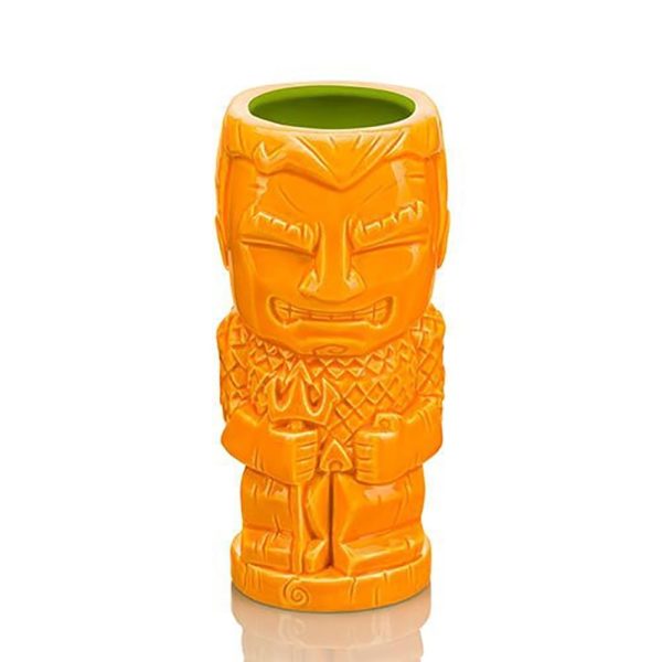 DC Comics Geeki Tikis Aquaman 16 oz Mug | Orange For Cheap