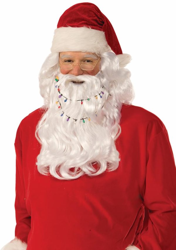 Christmas Light-Up Santa Beard Online