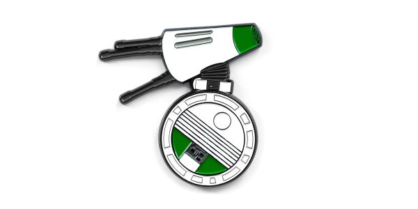 Star Wars D-O Droid Pin | Official Star Wars Collectible Pin | 2 Inches Tall Hot on Sale - Image 2