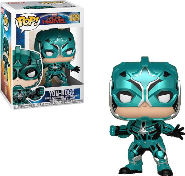 Marvel Captain Marvel Funko POP Vinyl Figure | Yon-Rogg Online now