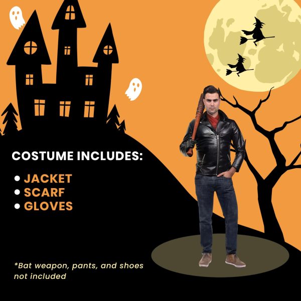 Walking Dead Negan Adult Costume Sale - Image 4