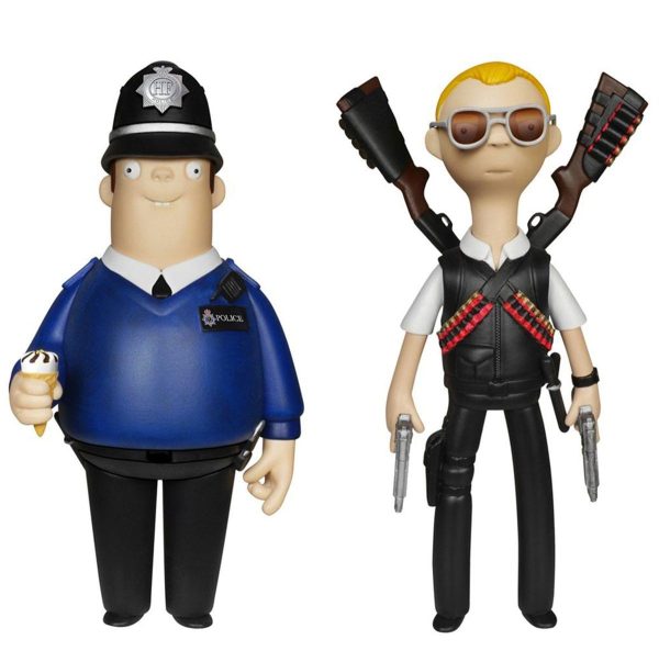 Vinyl Idolz: Hot Fuzz Set Of 2 Cheap