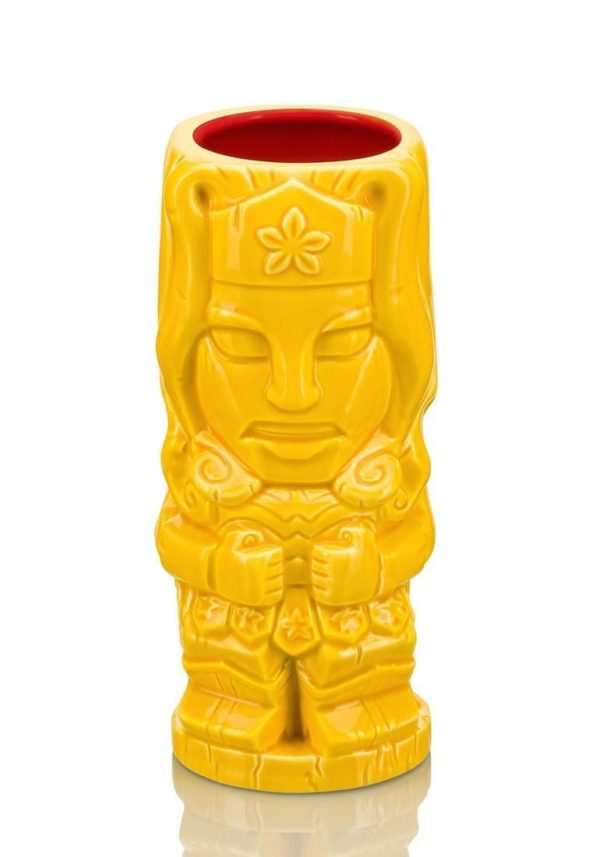 DC Comics Geeki Tikis Wonder Woman 15 oz Mug | Yellow on Sale