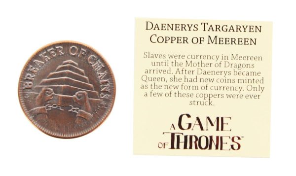 Game of Thrones Daenerys Targaryen Queen of Meereen Copper Coin Online - Image 2