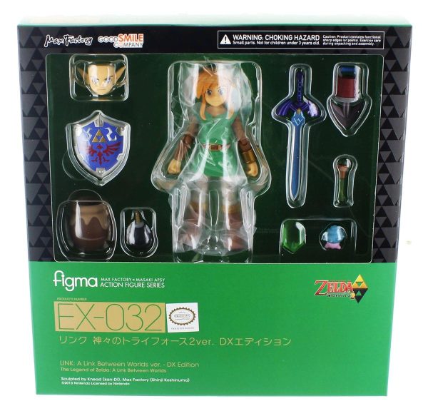 Legend of Zelda: A Link Between Worlds 4.5  Link Figma Figure (Deluxe Version) Online Sale