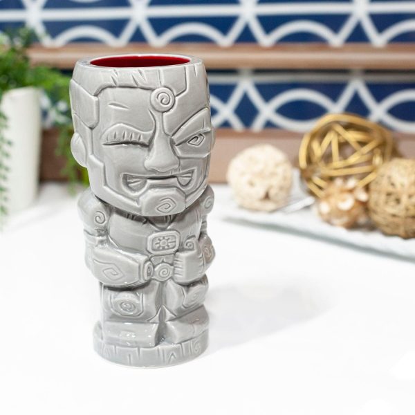 DC Collection Cyborg 16oz Geeki Tikis Ceramic Mug Sale - Image 5