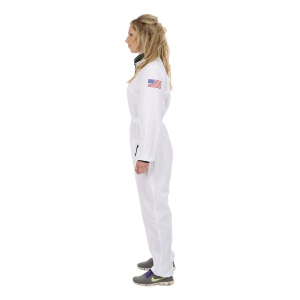 Women s White Astronaut Costume Fashion - Image 3