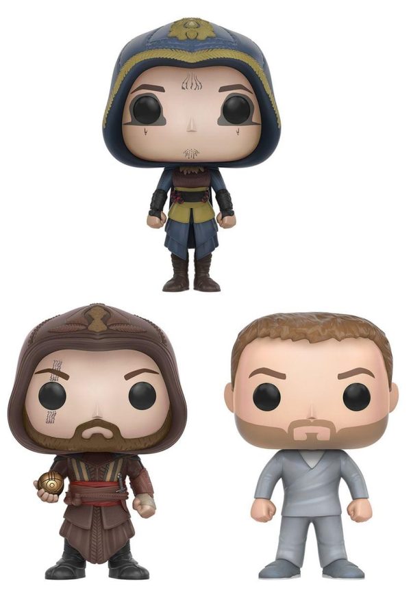 Assassin s Creed Movie Funko POP Vinyl Figure Bundle: Aguilar, Callum & Maria Online now