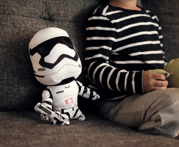 Star Wars 9  Talking Plush: Stormtrooper Online Sale - Image 5