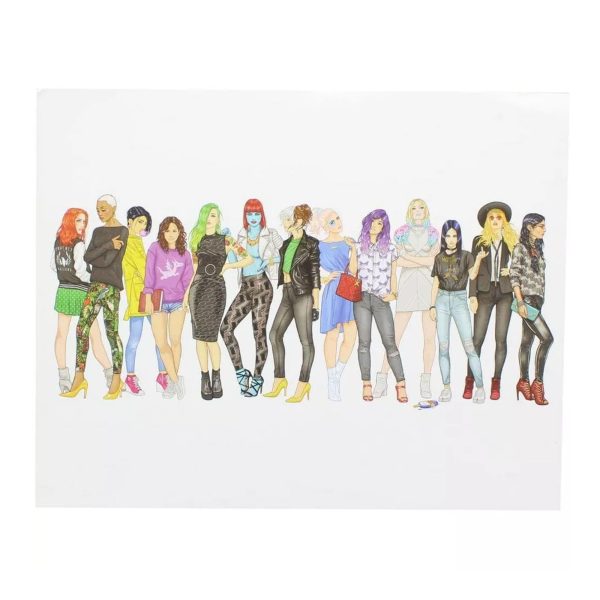 X-Women Street-Style 8x10 Art Print by Tomm Moken (Nerd Block Exclusive) Online Sale