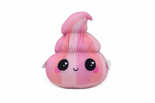 Glitter Galaxy 6-Inch Pink Poop Collectible Plush For Discount