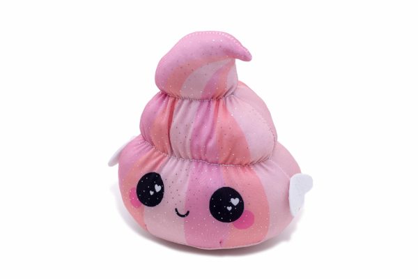 Glitter Galaxy 6-Inch Pink Poop Collectible Plush For Discount - Image 3