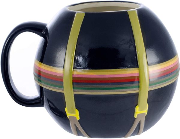 Doctor Who 13th Doctor with Rainbow Stripes 20oz Ceramic Coffee Mug Online Sale - Image 2