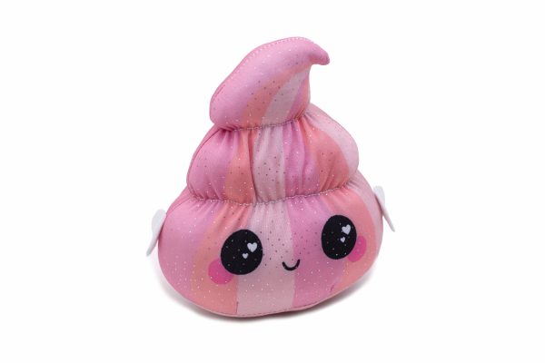 Glitter Galaxy 6-Inch Pink Poop Collectible Plush For Discount - Image 2